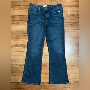 FRAME Le Crop Mini Boot Jeans